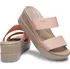 Dámské pantofle Crocs Brooklyn Mid Wedge 206219-6RL