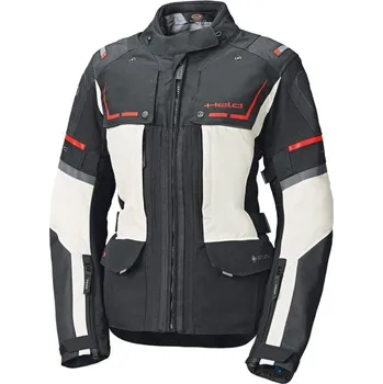 Moto bunda Held Held KARAKUM TOP GTX dámská adventure GoreTex bunda šedá/černá vel.DXXL XXL