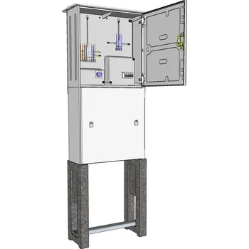 Rozvaděč Elektroměrový rozvaděč ELPLAST-KPZ PER 2F/3f/63 pilíř (Modul)