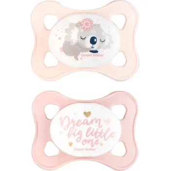 Dětské zboží Canpol Babies Canpol Babies Dudlíky 0-2m, Mini soother Koala - růžové