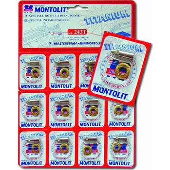 Stavební řezačka Montolit řezací kolečko titanové + osička pro typy MINIMONTOLIT + MASTERPIUMA 245T