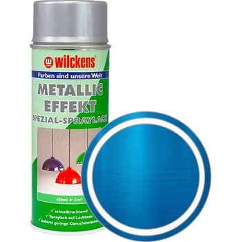 Barva ve spreji Metalická barva ve spreji WILCKENS Metallic-Effekt Spezial-Lackspray 400 ml Barva: Modrá