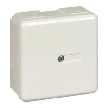 Elektroinstalační krabice IMT34126 Mureva U56 ohniodolná krabice, IP65, 87/39/87, bez svorkovnice s 10 průchodkami, Schneider electric