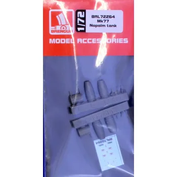 Plastikový model Brengun 1/72 Mk77 napalm tank (2 pcs.)