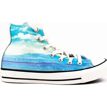 Pánské tenisky CONVERSE boty - CT AS Spray Paint Blue/Motel Pool/Eg (SPRAY PAINT BLUE/MOT)