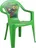 STAR PLUS Plastová židle, zelená