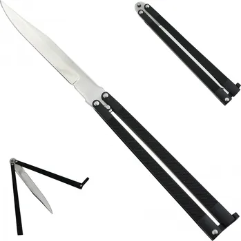 Bojový nůž CHZ Elegantní balisong "SLIM" ostrý