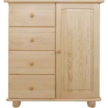 Komoda Kombinovaná komoda z masivu DEJA DEJ59 Barevné provedení: Dub