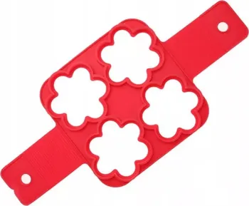 Pronett Silikonová forma na lívance květy červená