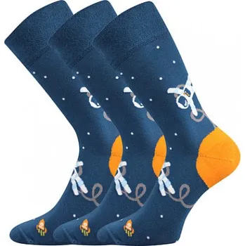 Pánské ponožky ponožky Twidor - balení 3 páry 39-42 (26-28) kosmonaut