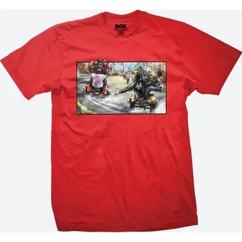 DGK triko - Riders Tee Red (MULTI)