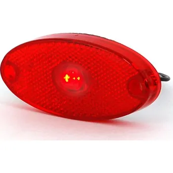 Přívěs k motorovému vozidlu Svítilna zadní obrysová LED WAS W64, 12-24V, eliptická