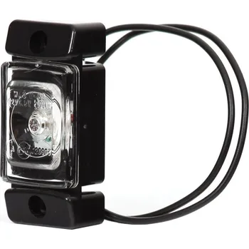 Přívěs k motorovému vozidlu Svítilna přední obrysová LED WAS W60, 12-24V, obdélníková malá