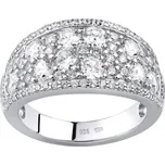 Luxusní stříbrný prsten CARMEN se zirkony