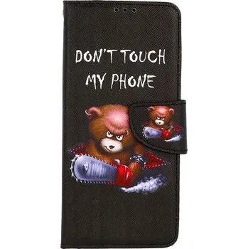 Pouzdro na mobilní telefon Pouzdro Realme 9 Pro knížkové Don´t Touch méďa (kryt neboli obal na Realme 9 Pro)