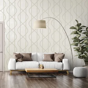 Tapeta Exkluzivní grafická krémově béžová reliéfní tapeta s třpytkami Saturn 81219HTM / vliesové tapety na zeď 81219-HTM Universe (0,53 x 10,05 m) Hohenberger