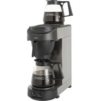 Kávovar Výrobník filtrované kávy Animo M-200 černý, vč.2 konviček Sleva 1724Kč