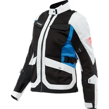 Moto bunda Dainese Dainese DESERT dámská letní adventure textilní bunda šedá/modrá vel.46 46
