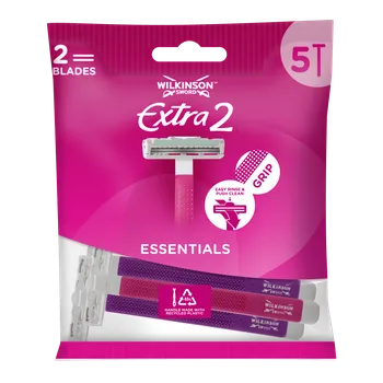 70017600 Wilkinson Extra 2 Beauty pohotový holicí strojek (5 ks)