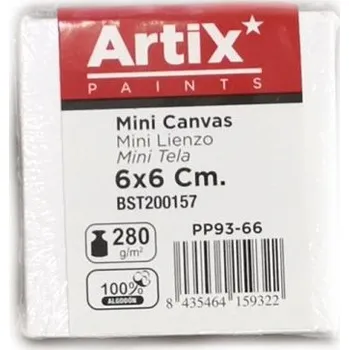 Malířské plátno Artix Paints Malířské plátno 6x6cm