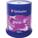Verbatim DVD+R 100 ks (43551)