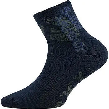 ADVENTURIK dětské sportovní ponožky VoXX - balení 3 páry 20-22 (30-34) tmavě modrá