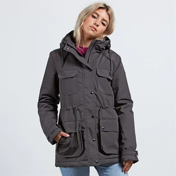 VOLCOM bunda - venson jacket dark grey (DGR)