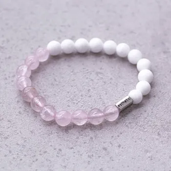 Náramek esthetic Náramek | růženín - jadeit Obvod zápěstí: 19 - 20 cm