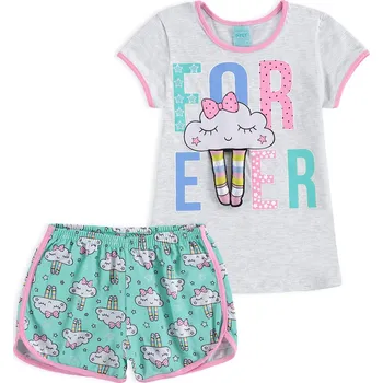 Dívčí pyžamo Dívčí pyžamo KYLY FOR EVER šedé Velikost: 158