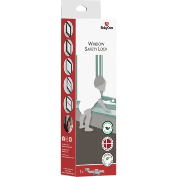 Dětský bezpečnostní prvek BabyDan Window Safety Lock BIO bílá