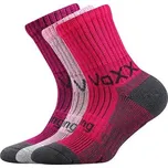 BOMBERIK dětské bambusové sportovní ponožky VoXX - balení 3 páry Mix A 17-19 (25-29)