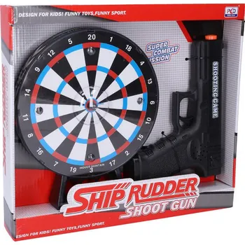 Dětská zbraň LASEROVÁ PISTOLE s terčem