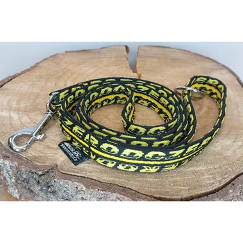 Vodítko pro psa Vodítko jednobarevné ROYAL (FOX 1,2m, žlutá)