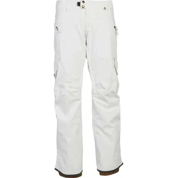 Snowboardové kalhoty 686 kalhoty - Mistress Insl Cargo Pant White (WHT)