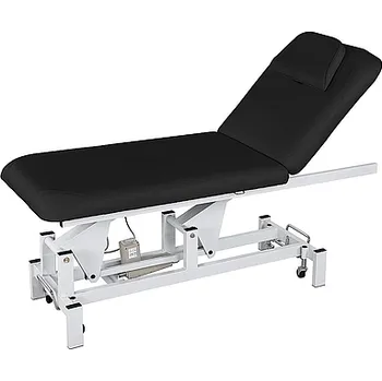 Masážní křeslo Masážní lehátko LUMB černé