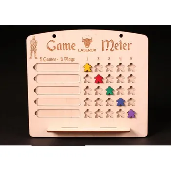 Příslušenství k deskovým hrám Game meter 5x5