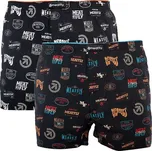 trenky Meatfly Agostino 2 Pack - H/Badges XXL