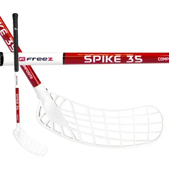 Florbalová hůl Florbalová hokejka FREEZ SPIKE 35 red 75 round MB R