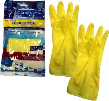 Čisticí rukavice Clanax Standart S žluté