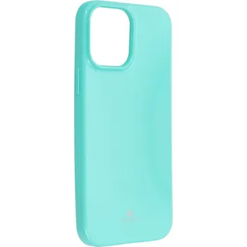 Náhradní díl pro mobilní telefon Kryt Jelly Case Mercury iPhone 13 Pro Max tyrkysový