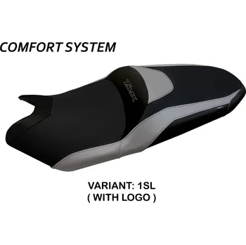 Moto sedlo TPZ Italia Potah sedla Yamaha T-Max (17-21) Milano 3 comfort model potah sedla: bez loga 2WH (white)