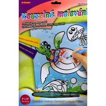 omalovánky Aqua Doodle - Kouzelné malování vodou Želva