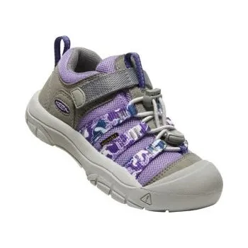 Dívčí obuv KEEN Newport H2SHO K chalk violet/drizzle US 9 / EU 26,0 / UK 8 / 16 cm; Fialová obuv + DÁREK DLE VÝBĚRU!