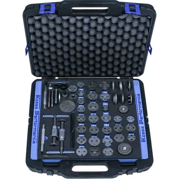 Nářadí pro automobil Condor stlačovák brzdových pístků, závitnice pravotočivá a levotočivá, sada 53 dílů - 100-06743XP