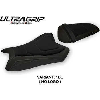 Moto sedlo TPZ Italia potah sedla Kawasaki Ninja ZX 10 R (11-15) Rasht ultragrip model potah sedla: bez loga 1BL (black)