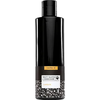Kosmetika pro psa Caltha Lanolin šampon a kondicionér 2v1 450 ml