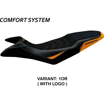 Moto sedlo TPZ Italia Potah sedla KTM 790 Adventure R Elk comfort model potah sedla: bez loga 2WH (white)