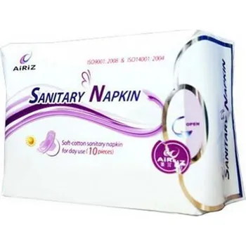 Intimní hygienický prostředek Tiens AiRiZ denní hygienické vložky s aktivním kyslíkem a negativními ionty 10 ks