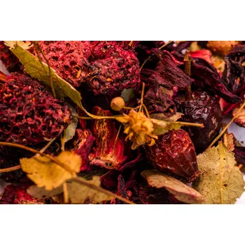 Čaj Prodejnabylin.cz Malina s lípou - ovocný čaj váha: 50g