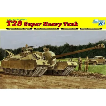 Plastikový model Dragon T28 Super Heavy Tank 1:35